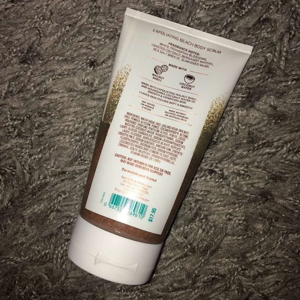 Bath & Body Works At The Beach Exfoliating Beach Body Scrub, New